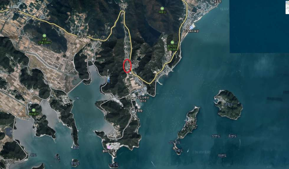 전남광주 진도군 의신면 초사리 진도솔비치 인근 농어가주택부지!! 매매 매물번호 10101 사진 2