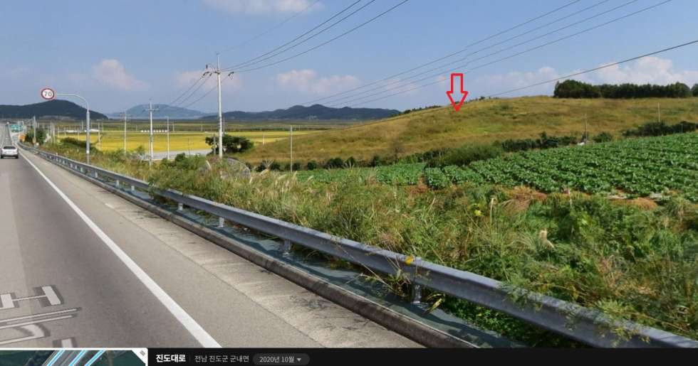 전남광주 진도군 군내면 둔전리 국도에 접한 계획관리지역내 농원부지 매매 매물번호 10141 사진 2