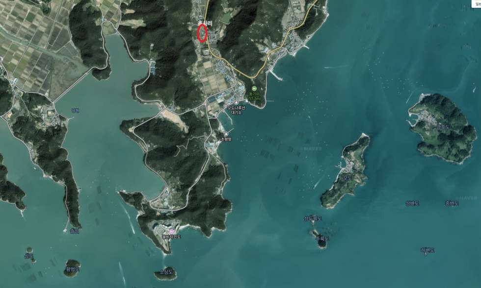 전남광주 진도군 의신면 초사리 쏠비치인근 계획관리지역내 2차선도로에 접한 토지 매매 매물번호 10211 사진 3
